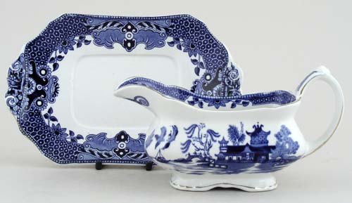 Sauce Boat with Stand c1930s